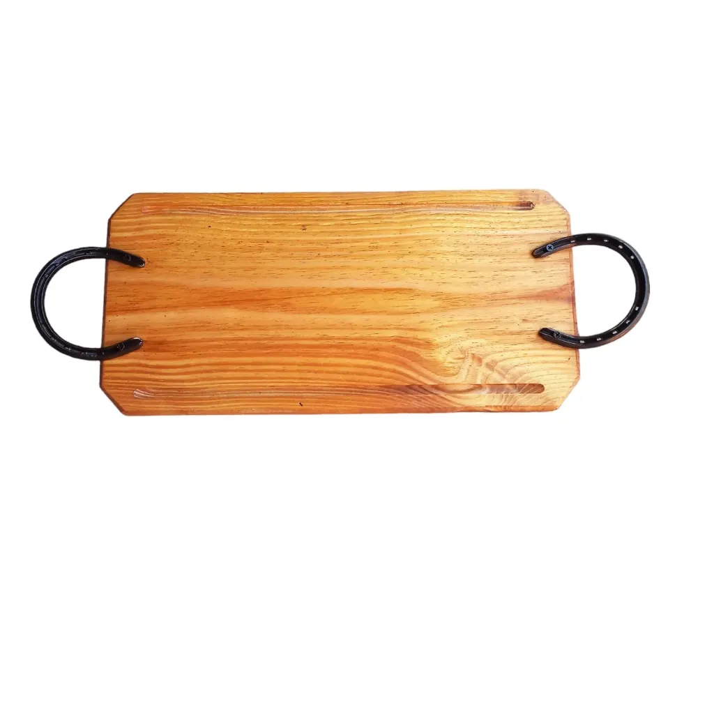 [T09/1] TABLA CON DOS HERRADURAS 25 X 50 N° 1