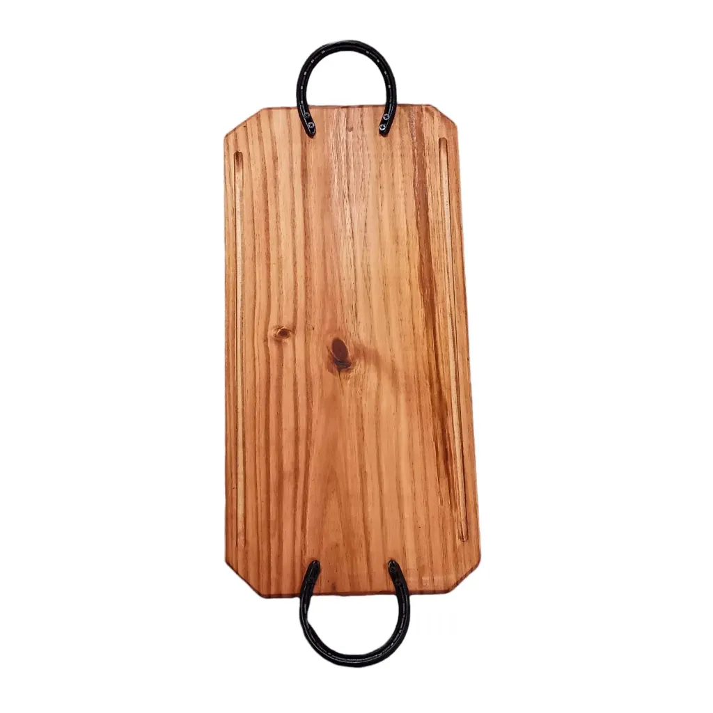 [T09/3] TABLA CON DOS HERRADURAS 35 X 65 N° 3