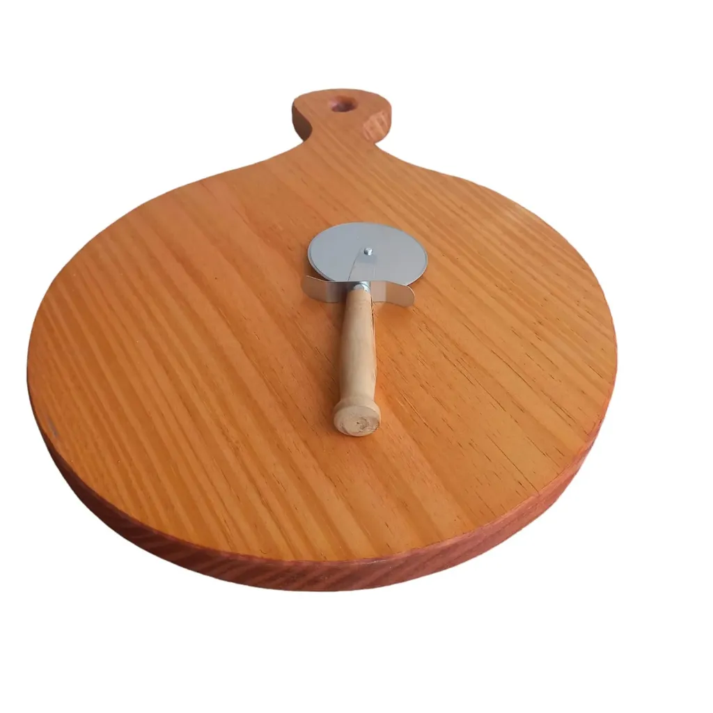 [T32] TABLA PIZZERA + CORTADOR