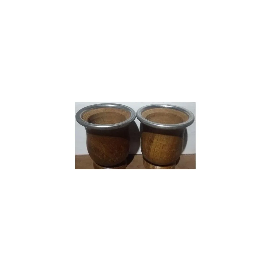 [M18CV] MATE ALGARROBO VIROLA ALUMINIO