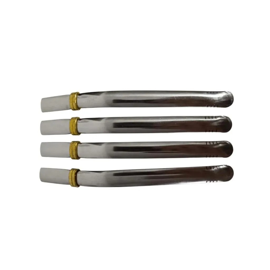 [L00] BOMBILLA CHATA ACERO INOXIDABLE